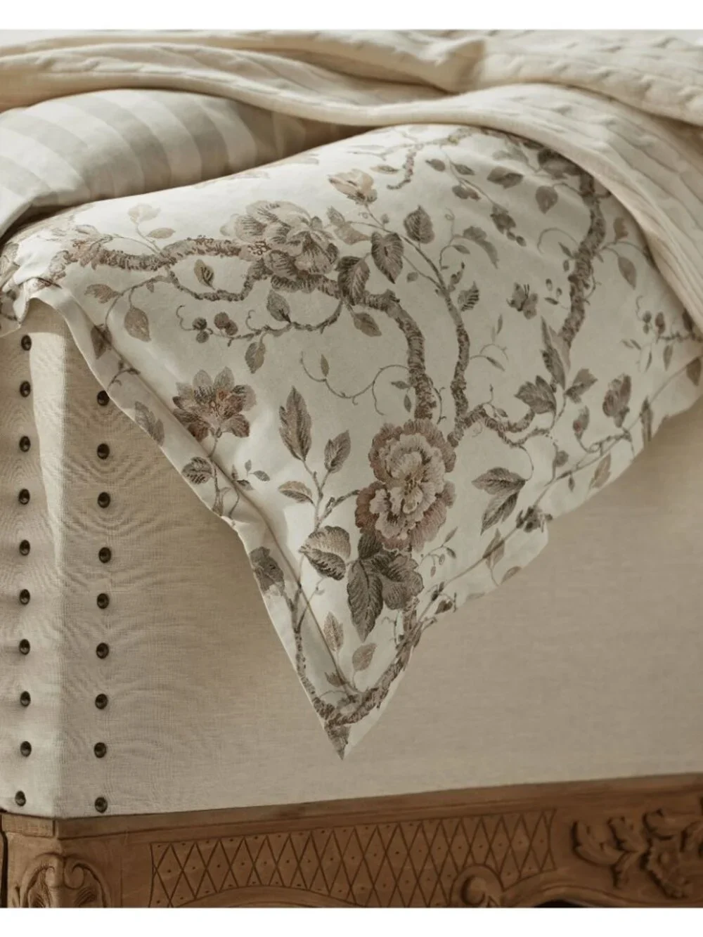 NWT Ralph Lauren Elsie Duvet Cover True Cream Size King